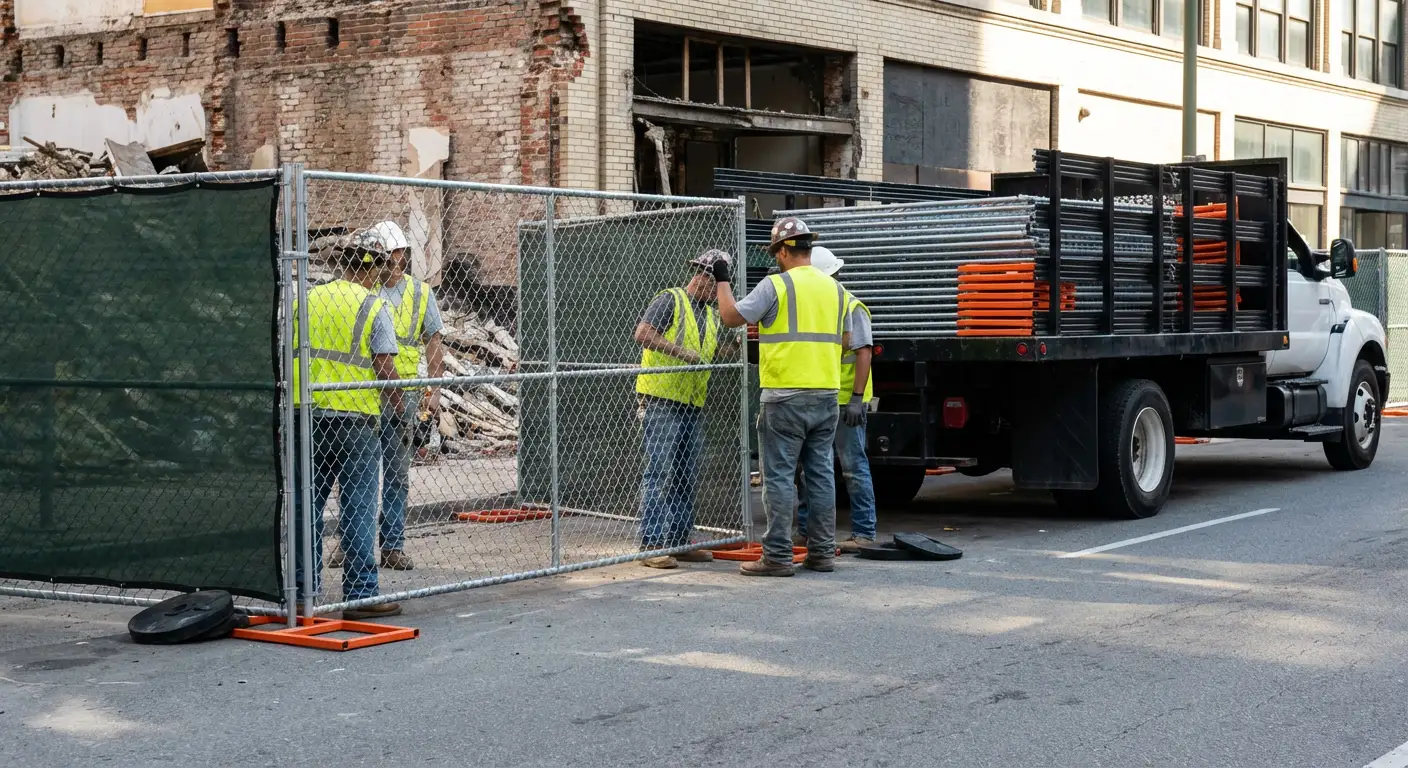 Saint Albans fencing logistics and security challenges