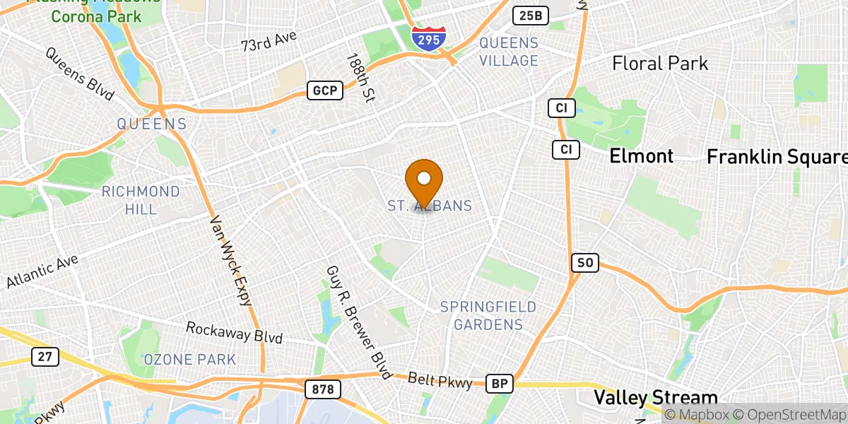  neighborhood map in Saint Albans, NY