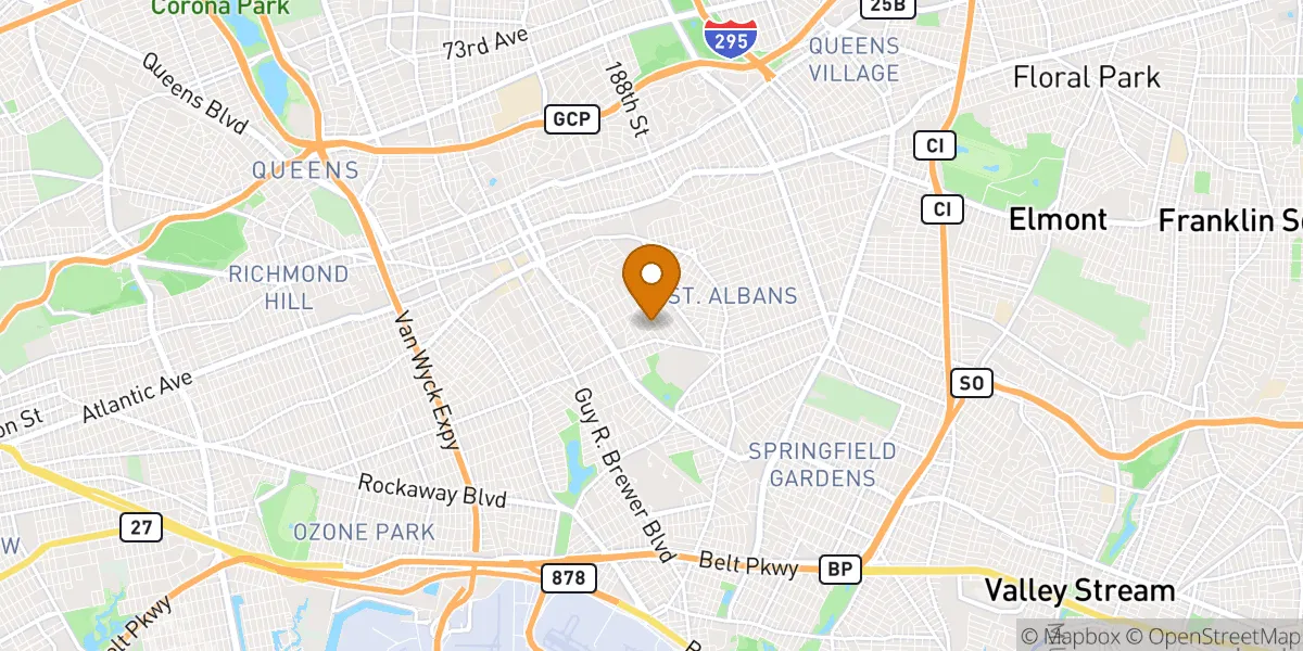  neighborhood map in Saint Albans, NY